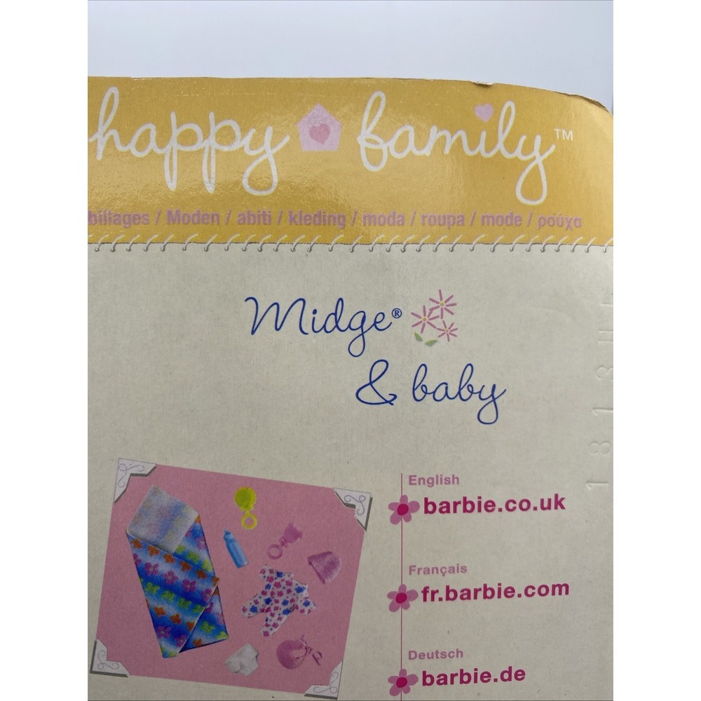 Mattel 2003 Happy Family Midge And Baby Barbie Fashion Pak - Picture 8 of 12